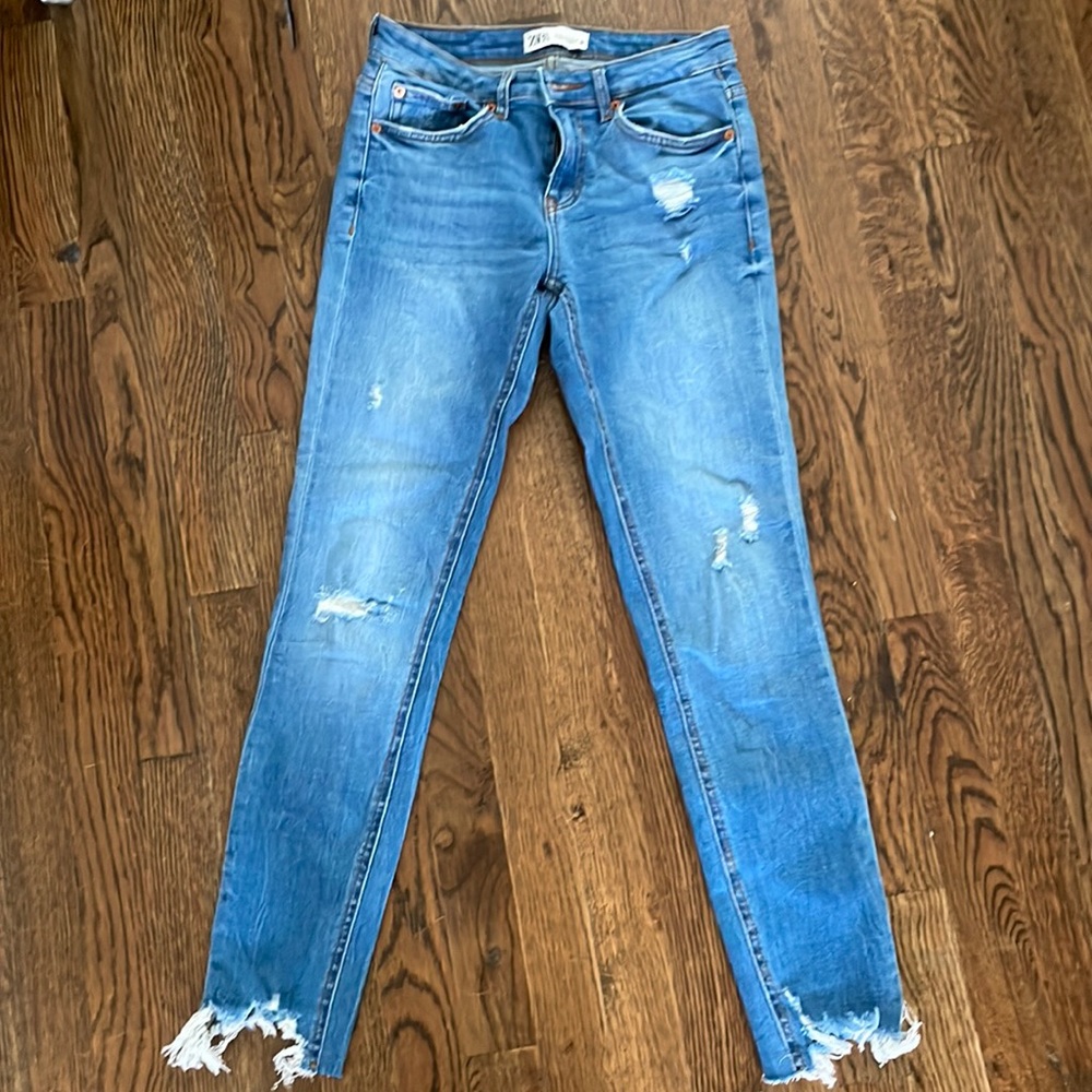 Women’s Zara jean ‘The Skinny’ in cies blue